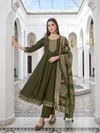Resham Vol 3 By Ossm Viscos Roman Silk Kurti With Bottom Dupatta